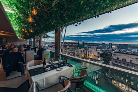 restoran caruso enterijer pogled beograd 1